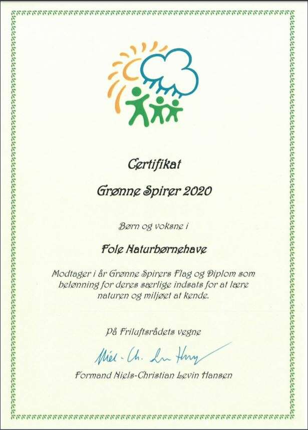 Grønne spirer 2020 Grønne spirer 2020